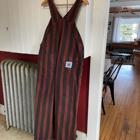 Big Bud Press striped overalls medium - Picture 6 of 7